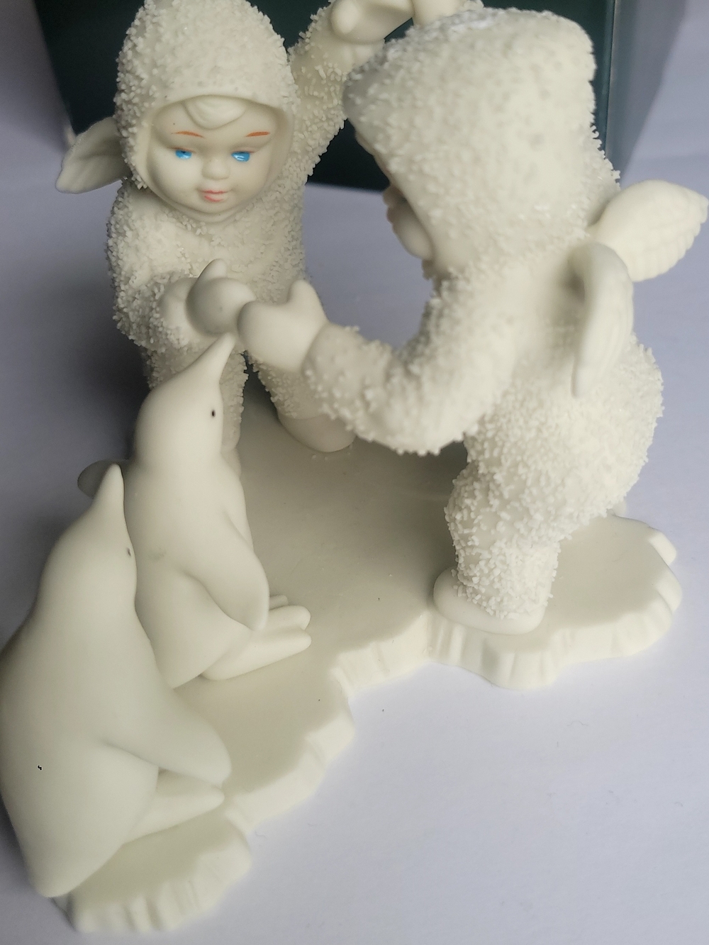 Department 56 Snowbabies "Playing Games Is Fun"